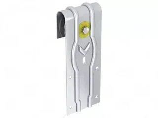 Support portail fonte ROC1F MANTION fer 50x10 mm charge 65 kg galet acier