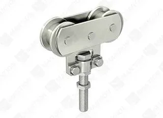 Linear Rail Transport Trolley 150kg 2 Steel Wheels MANTION 255AL