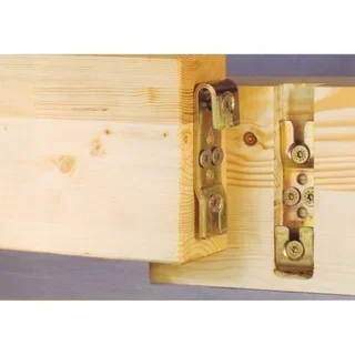 Support mural K051GIGANT 120/40 avec vis pour bois 150/60 mm