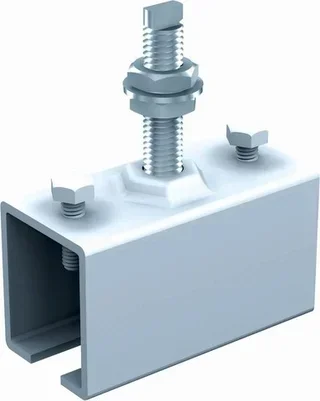 Supporto a Parete Sportub MANTION 5041 MC per Tubo 50x40 mm - Gambo Corto