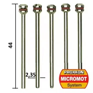 Supports de rechange Proxxon 28815 - 5 mandrins MICROMOT