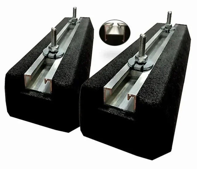 Supporti da pavimento EID mini gomma 400 mm carico 300 kg AS400PMBFP