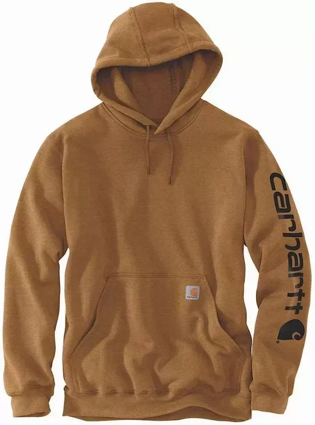 Carhartt K288 Kapuzenpullover Besticktes Logo Langarm Herren Baumwolle