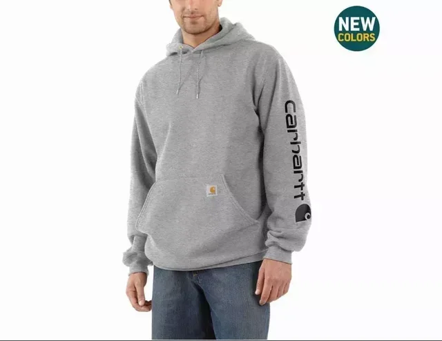 Carhartt K288 Kapuzenpullover Besticktes Logo Langarm Herren Baumwolle
