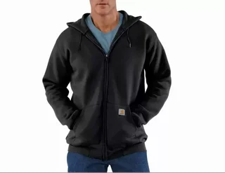 Sudadera con Cremallera Carhartt K122 Hombre Loose Fit Algodón Midweight