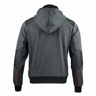 Sudadera con Capucha y Cremallera Facom FXWW8000E Gris Negro Rojo - Ropa de Trabajo Profesional