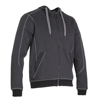 LMA CHARPENTE 8048 Kapuzenjacke mit Reißverschluss - 320 g/m² gebürstete Baumwoll-Polyester-Fleece