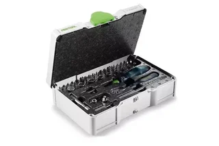 Chiavi a cricchetto FESTOOL SYS3 S 76 37 pezzi 1/4" con Systainer³