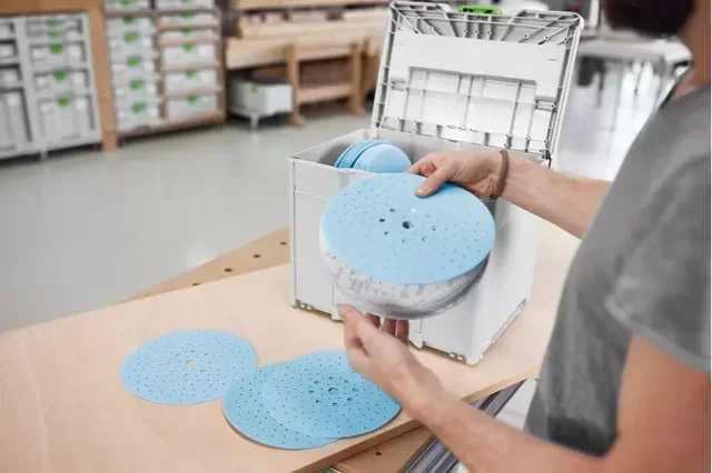 Systainer Festool Granat D225 - Kit 100 abrasifs P80-P220 pour ponceuse rotative