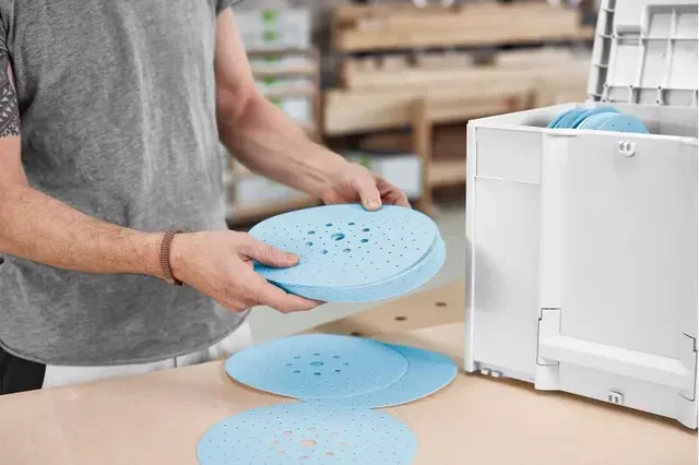 Systainer Festool Granat D225 - Kit 100 abrasifs P80-P220 pour ponceuse rotative