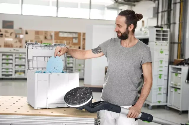 Systainer Festool Granat D225 - Kit 100 abrasifs P80-P220 pour ponceuse rotative