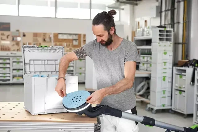 Systainer Festool Granat D225 - Kit 100 abrasifs P80-P220 pour ponceuse rotative