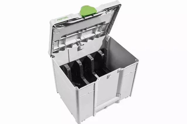 Caja de almacenamiento para abrasivos Festool Systainer³ T-LOC 225 mm