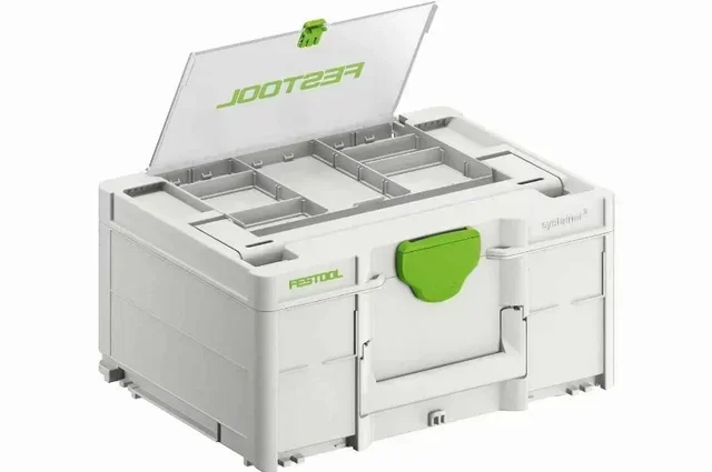 Systainer³ FESTOOL SYS3 DF M 187 - Boîte de rangement transparente 577347