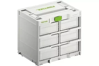 Systainer³ Rack Festool SYS3-RK/6 M 337 - Étagère 6 compartiments avec Mini-Systainer