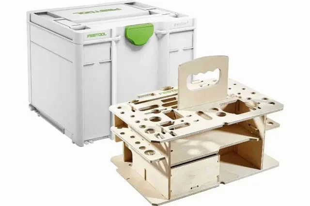 Caja Systainer de Almacenamiento FESTOOL T-LOC SYS 3 HWZ M 337 para Herramientas de Carpintería