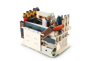 Caja Systainer de Almacenamiento FESTOOL T-LOC SYS 3 HWZ M 337 para Herramientas de Carpintería