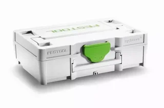 FESTOOL Systainer T-Loc SYS 3 XXS 33 Gris - Caja de Almacenamiento Apilable