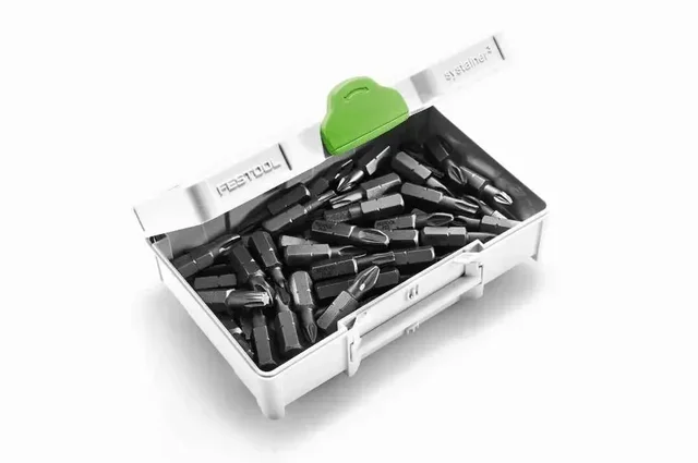 FESTOOL Systainer T-Loc SYS 3 XXS 33 Gris - Caja de Almacenamiento Apilable