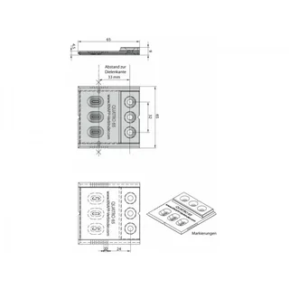 Système de fixation invisible QUATRO 65 pour terrasse bois et habillage mural