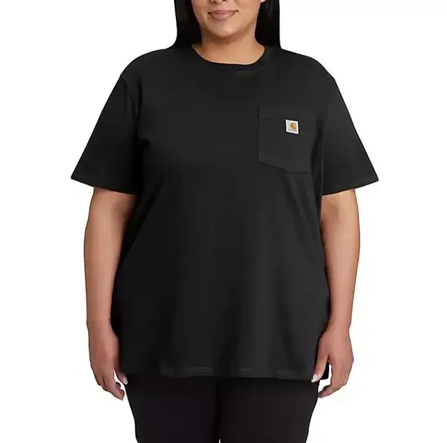T-Shirt Carhartt Femme Poche Coton Premium Ultra Résistant