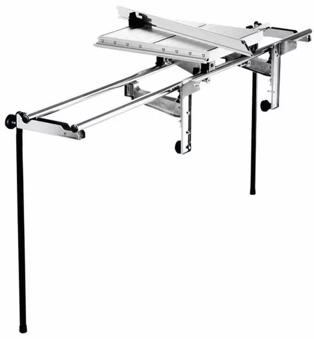 Table Coulissante FESTOOL CS 70 ST avec Pieds et Règle de Guidage