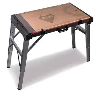 Tavolo Multiuso 4 in 1 RUBI 66924 - Banco da Lavoro, Ponteggio, Carrello, Barella