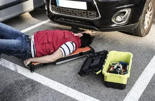 Tavolo Multiuso 4 in 1 RUBI 66924 - Banco da Lavoro, Ponteggio, Carrello, Barella