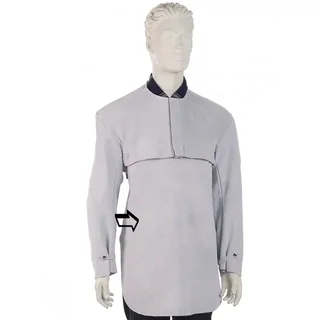 Grembiule da saldatore SINGER SOUDAT6060 pelle spaccata 60x60 cm protezione saldatura