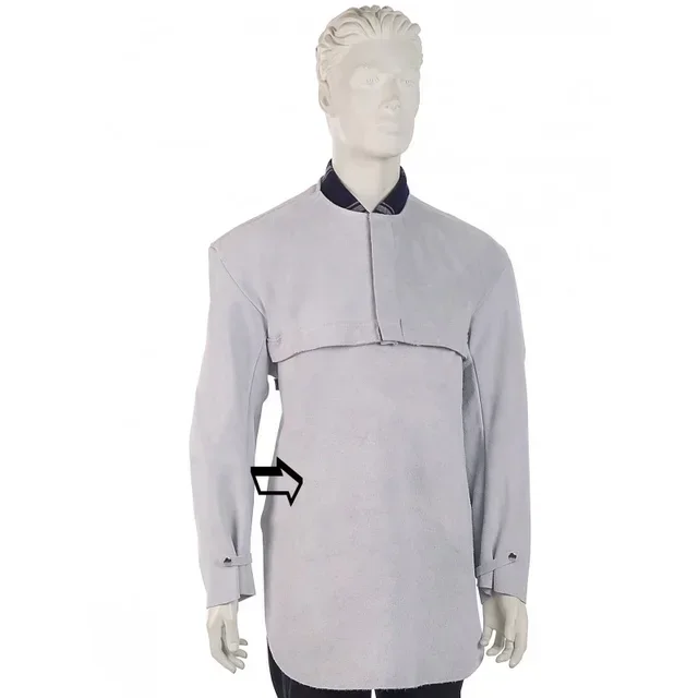 Grembiule da saldatore SINGER SOUDAT6060 pelle spaccata 60x60 cm protezione saldatura