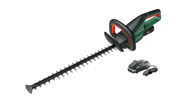 Taille-haie sans fil Bosch UniversalHedgeCut 18V-55 avec batterie 2,5Ah et lames suisses 55cm