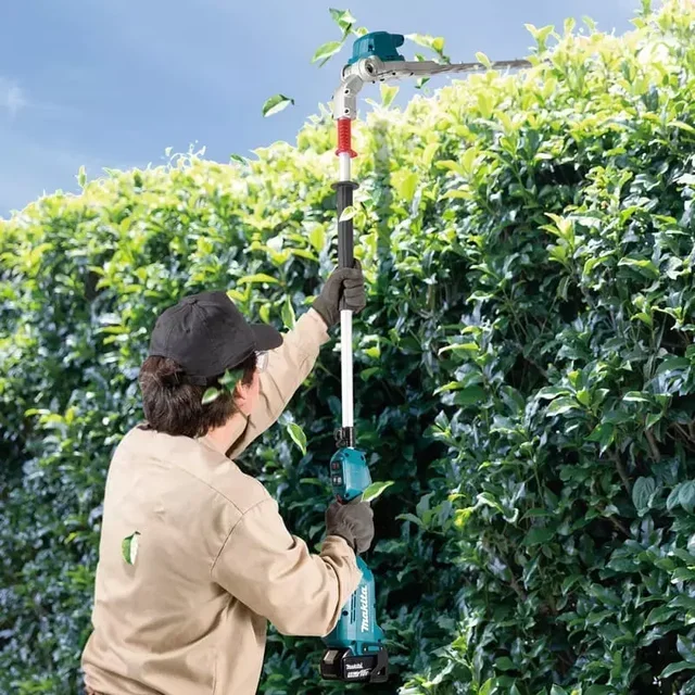 Taille-haie sur perche Makita DUN500WZ 18V LXT sans batterie - lame pivotante 115°