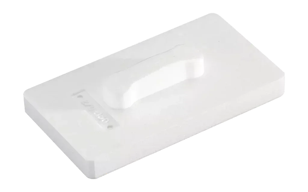 Polystyrene plastering float 27x15 cm - Professional smoothing tool with ergonomic handle