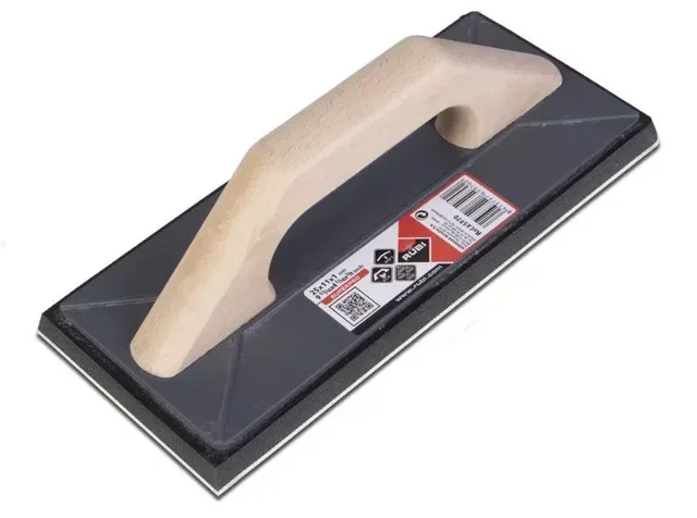 Professional rubber grout float RUBI 65970 for tile jointing