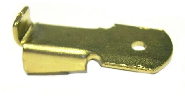 Taquet de crémaillère MONIN SAS 32 mm acier laitonné profondeur 30 mm