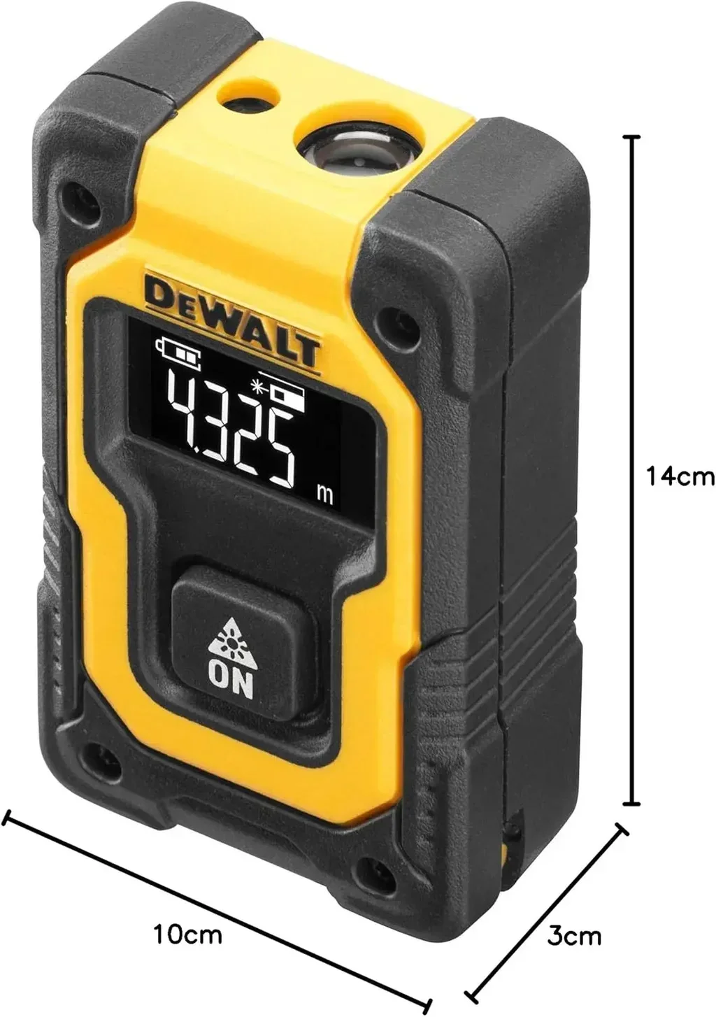 Medidor láser compacto DEWALT DW055PL-XJ 16m medición de precisión