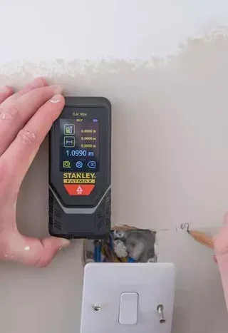 STANLEY STHT1 TLM 165i Misuratore Laser Distanza 60m Portata Precisione 1,5mm Metro Laser Digitale