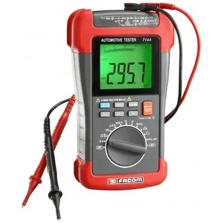 Multimetro automobilistico FACOM 714APF tester batteria resistenza interna