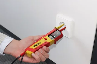 Testatore Tensione WIHA 44319 eMobility 12-1000V CAT IV Rilevatore Voltaggio Senza Contatto