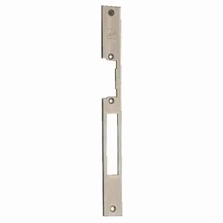 Long strike plate HZ stainless steel S 967 EFF EFF electric strike 44535 reversible double throw 250mm