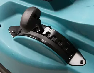 MAKITA DLM481CT2 36V LXT Self-Propelled Lawn Mower 48 cm with 2x 5Ah Batteries and Dual Charger