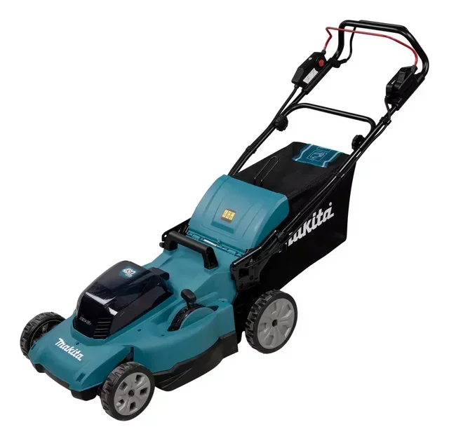 Tondeuse autotractée MAKITA DLM481CT2 36V LXT 48 cm avec 2 batteries 5Ah et chargeur double