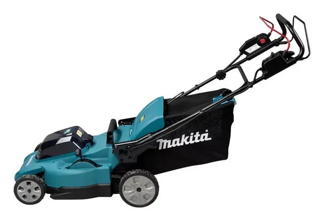 Tondeuse autotractée MAKITA DLM481CT2 36V LXT 48 cm avec 2 batteries 5Ah et chargeur double