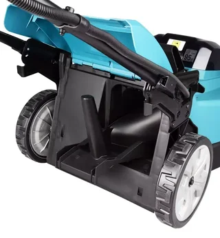 MAKITA DLM481CT2 36V LXT Self-Propelled Lawn Mower 48 cm with 2x 5Ah Batteries and Dual Charger