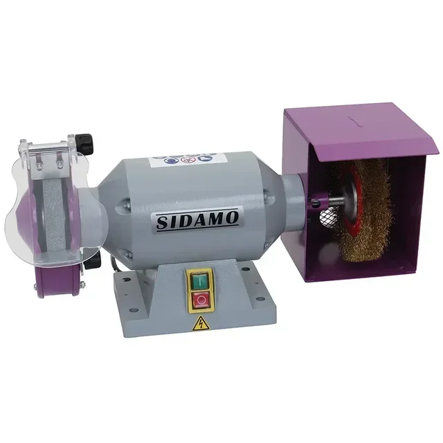 Touret à meuler SIDAMO STAR 200 TB 230V monophasé avec brosse - Réf. 20113502