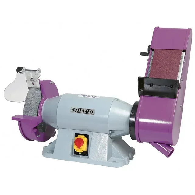 Touret à meuler SIDAMO EXPERT 200 TMB - 230V monophasé pour finition métal et élimination des bavures - Réf. 20113607