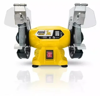 Esmeriladora monofásica FEMI BGN - Amoladora de banco profesional con muelas abrasivas y soporte con cubeta de agua