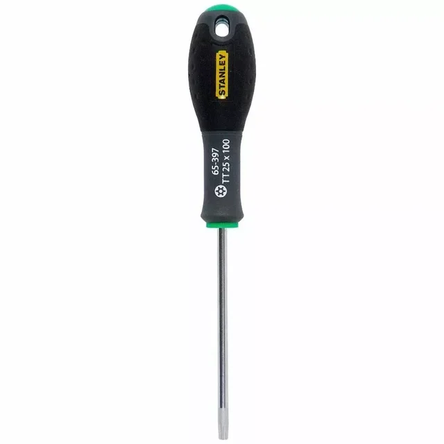 Tournevis Torx TT25 x 100 mm Stanley Fatmax - Lame acier chrome-vanadium poignée soft grip