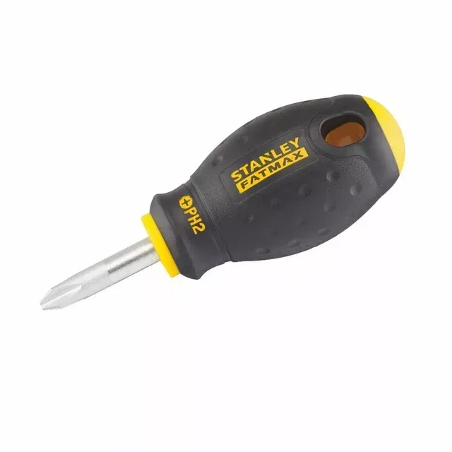 Giravite Phillips Stanley FATMAX PH2 30mm Punta Sferica Acciaio Cromo Vanadio Impugnatura Soft Grip