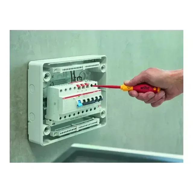 Cacciavite piatto elettrico Wiha SoftFinish 5,5 mm isolato 1000V